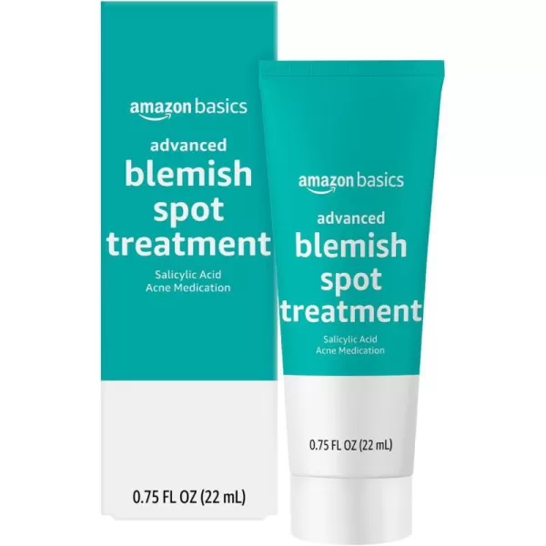 Amazon Basics Advanced Blemish Spot Treatment with 2 Salicylic Acid Acne Medication 075 Fluid Ounces 1PackAmazon Basics Advanced Blemish Spot Treatment with 2 Salicylic Acid Acne Medication 075 Fluid Ounces 1Pack