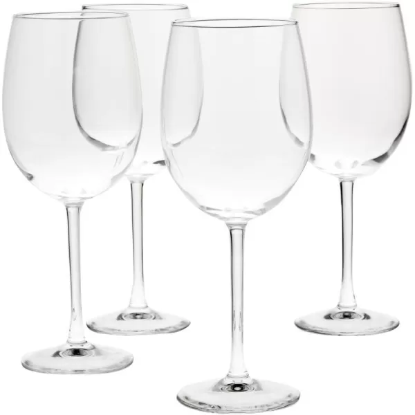 Amazon Basics AllPurpose Wine Glasses 19Ounce Set of 4 ClearAmazon Basics AllPurpose Wine Glasses 19Ounce Set of 4 Clear