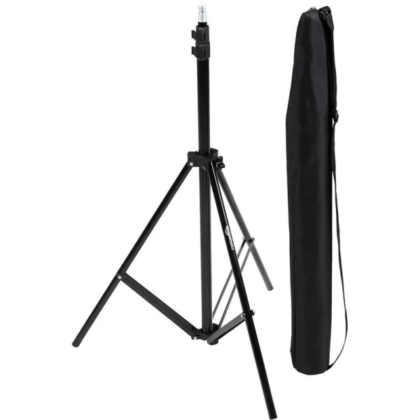 Amazon Basics Aluminum Light Photography Tripod Stand with Case  28  67 Feet Black1Pack
