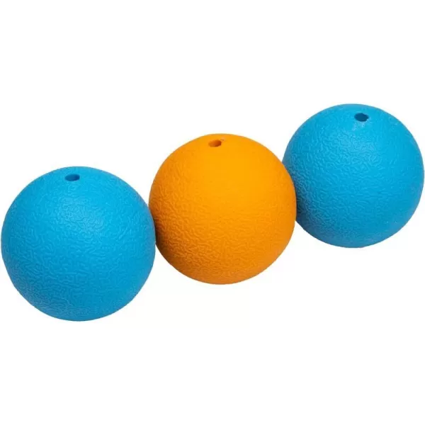 Amazon Basics Assorted Toy Dog Balls Bundle 25Inch 3PackSqueaker Balls Pack of 3 25 inch