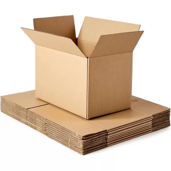 Amazon Basics Cardboard Moving Boxes in Small Medium and Large Sizes  Pack of 30Small 15Pack