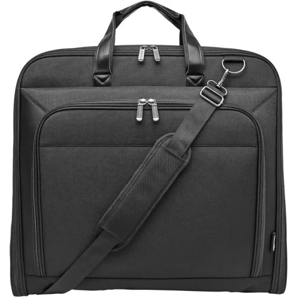 Amazon Basics CarryOn Garment Bag for Travel and Business Trips with Shoulder Strap  BlackAmazon Basics CarryOn Garment Bag for Travel and Business Trips with Shoulder Strap  Black