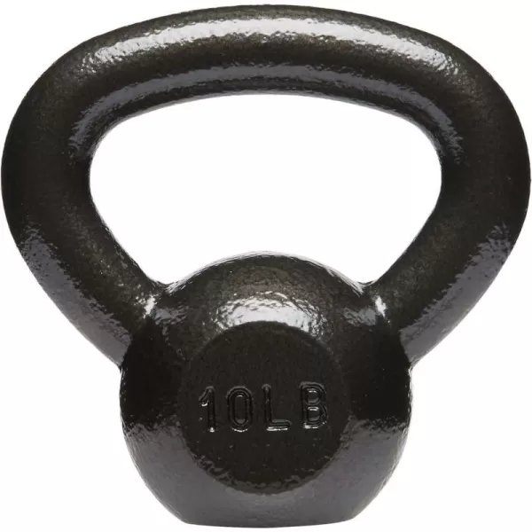 Amazon Basics Cast Iron Kettlebell with Enamel Finish10 Pounds