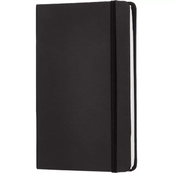 Amazon Basics Classic Grid Notebook Graph Ruled 240 Pages Black Hardcover 5 x 825InchClassic