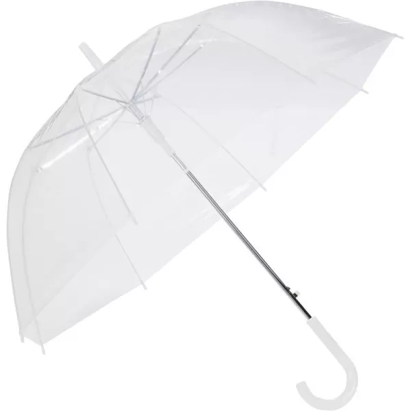 Amazon Basics Clear Bubble Umbrella Round 345 inchClear