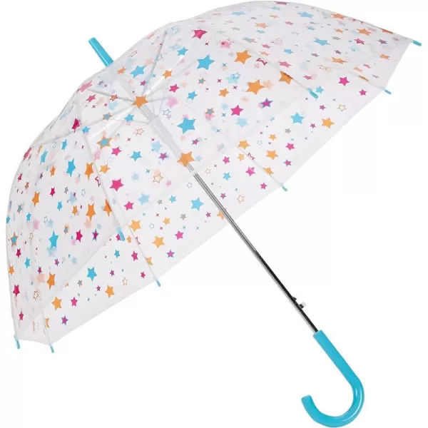 Amazon Basics Clear Bubble Umbrella Round 345 inchStars