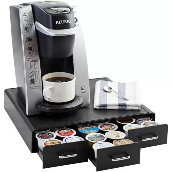 Amazon Basics Coffee Pod Storage Drawer for KCup Pods 36 Pod Capacity BlackAmazon Basics Coffee Pod Storage Drawer for KCup Pods 36 Pod Capacity Black