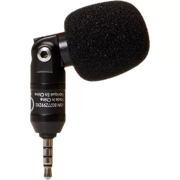 Amazon Basics Condenser Smartphone Microphone BlackAmazon Basics Condenser Smartphone Microphone Black