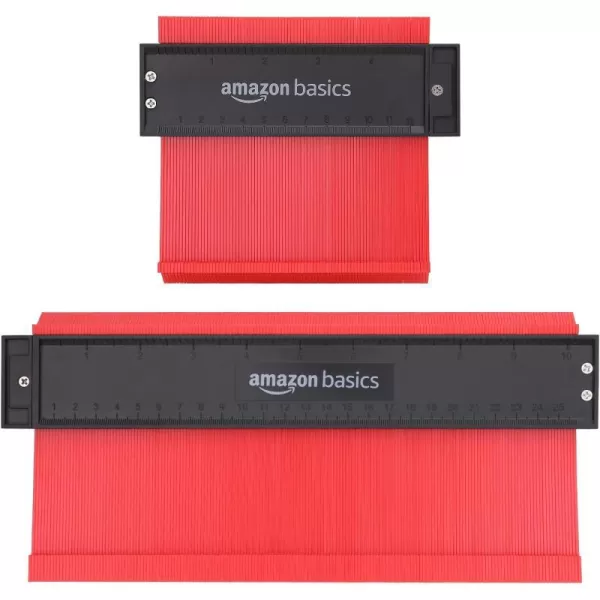Amazon Basics Contour Gauge Set 5Inch and 10Inch Profile 111 x 4 x 15 inchAmazon Basics Contour Gauge Set 5Inch and 10Inch Profile 111 x 4 x 15 inch