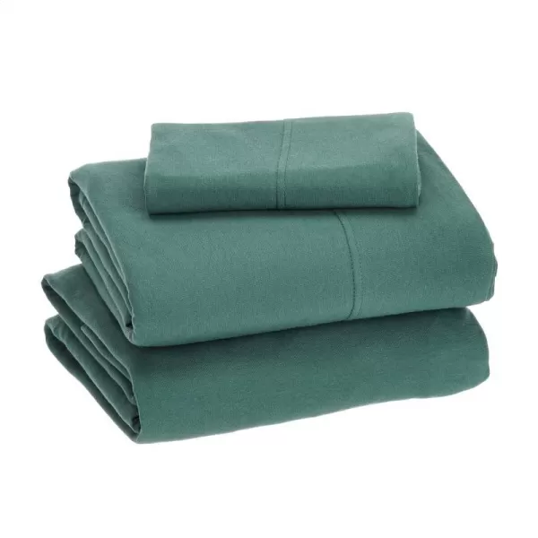 Dark Green Twin Sheet Set