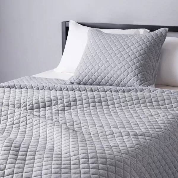 Light Gray Twin/Twin XL Quilt Set