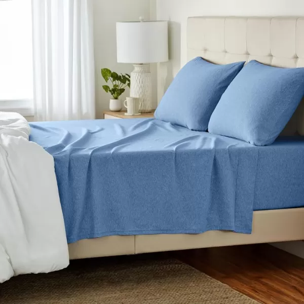 Sky Blue Queen Sheet Set