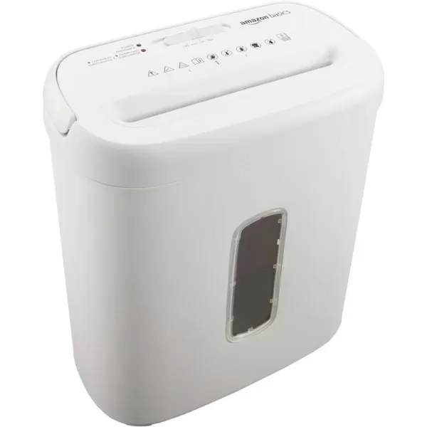 Amazon Basics Cross Cut Paper and Credit Card Shredder 12 Sheet New Model Black8 Sheet New Model  White