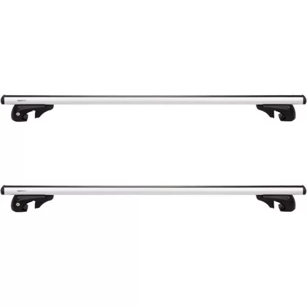 Amazon Basics Cross Rail Roof Rack 52 inches Pack of 2 Black52 inches