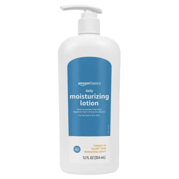 Amazon Basics Daily Moisturizing Lotion 12 Fluid Ounces 2Pack1200 Fl Oz Pack of 1