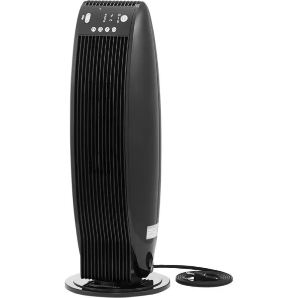 Amazon Basics Digital Tower Heater White 23 InchBlack