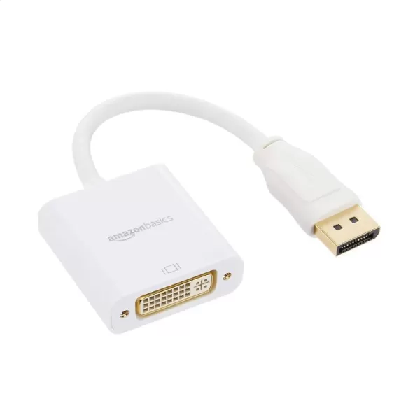Amazon Basics DisplayPort to DVI Adapter 1Pack1Pack