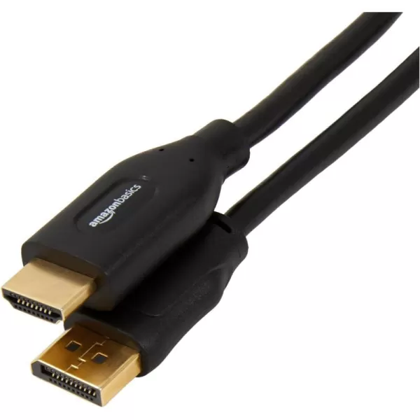 Amazon Basics DisplayPort to HDMI Display Cable UniDirectional 3 Foot1Pack 6 Feet