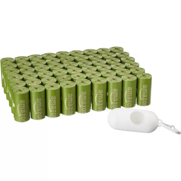 Amazon Basics Dog Poop Bags With Dispenser and Leash Clip Lavender Scented 810 Count 54 Pack of 15 13 Inch x 9 InchBrazilian Mango 810 Bags