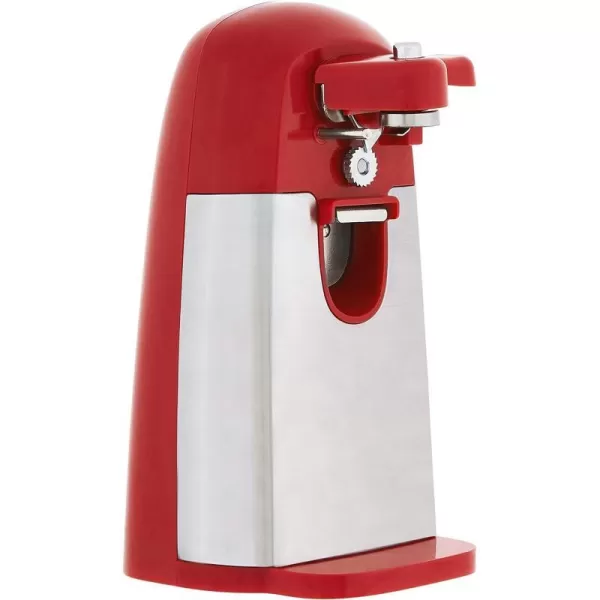 Amazon Basics Electric Can Opener BlackRed
