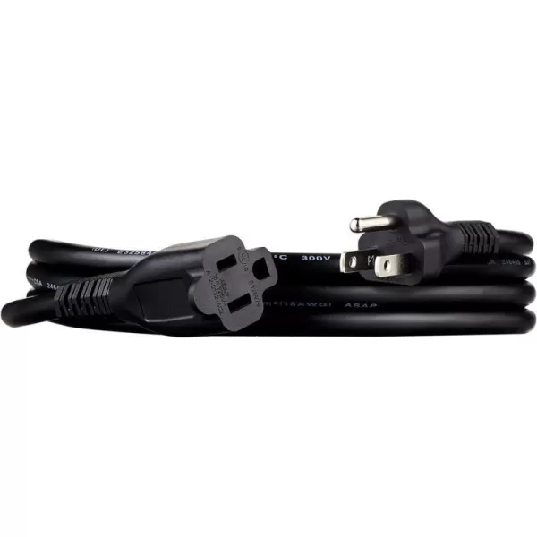Black 6-Foot Single Extension Cord
