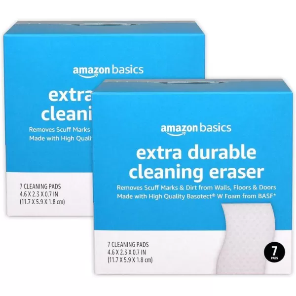 Amazon Basics Extra Durable Cleaning Eraser White 14 CountAmazon Basics Extra Durable Cleaning Eraser White 14 Count