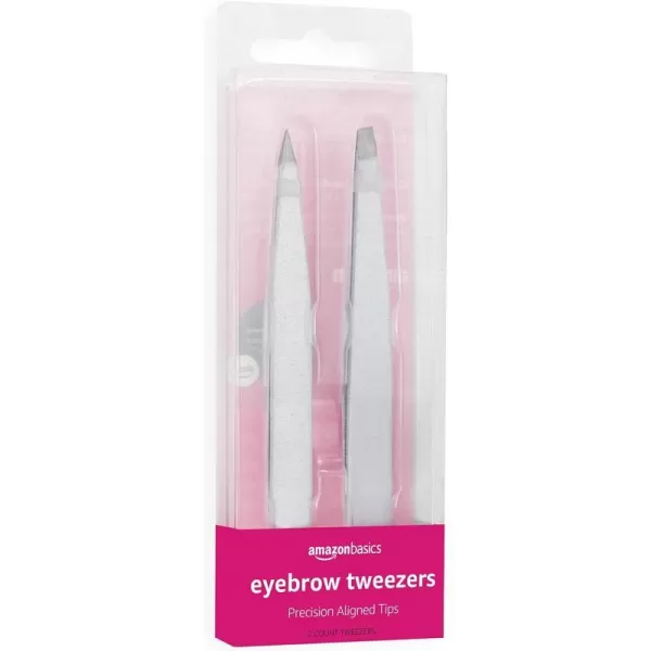 Amazon Basics Eyebrow Tweezers 2PackAmazon Basics Eyebrow Tweezers 2Pack