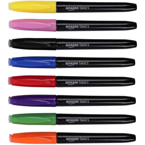 Amazon Basics Fabric Markers Assorted Colors 8PackAmazon Basics Fabric Markers Assorted Colors 8Pack