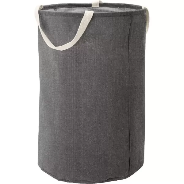 Charcoal Grey Tall Round