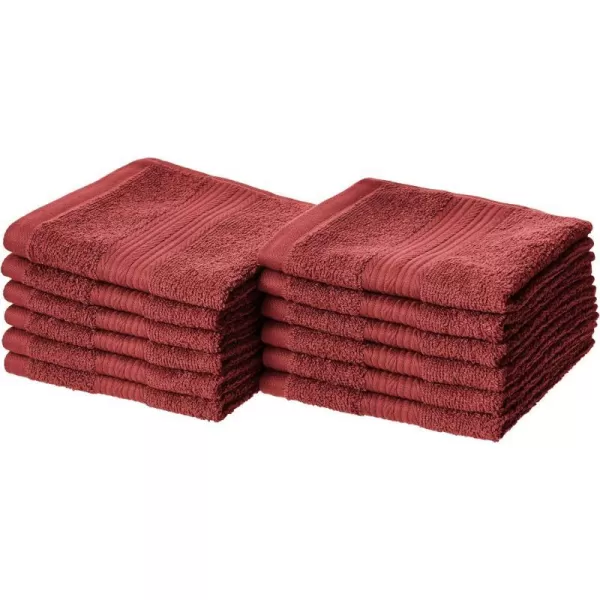 Washcloth (Pack of 12) Crimson