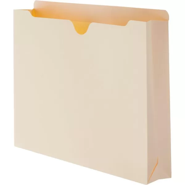Amazon Basics File Folders Jacket Reinforced StraightCut Tab FlatNo Expansion Letter Size Manila 100Pack  AMZ6002 Inch Expansion 50Pack