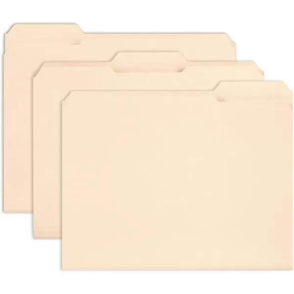 Amazon Basics File Folders Letter Size Heavyweight 13Cut Tab Assorted Colors 50PackManila Legal size