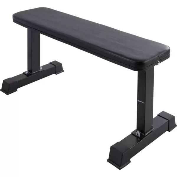 Amazon Basics Flat Weight Workout Exercise Bench BlackAmazon Basics Flat Weight Workout Exercise Bench Black