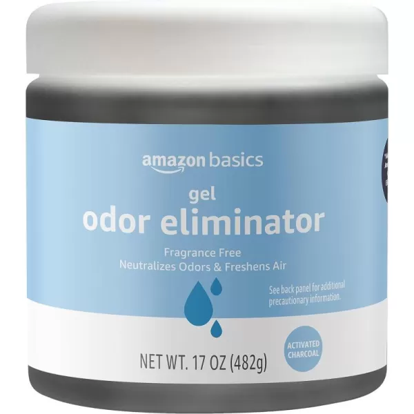 Amazon Basics Gel Odor Eliminator Charcoal 17 ozFragrance Free
