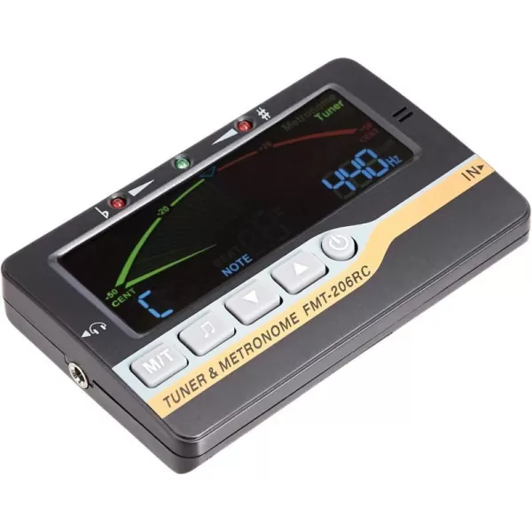 Amazon Basics Guitar Tuner FMT206RCMulticolor Display Tuner