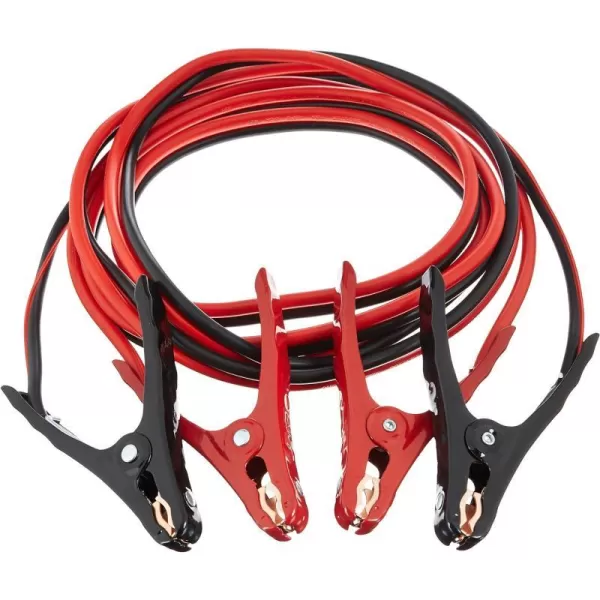 Amazon Basics Jumper Cable for Car Battery 10 Gauge 12 Foot12Feet 10Gauge