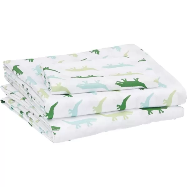 Green Gators Twin Sheet Set