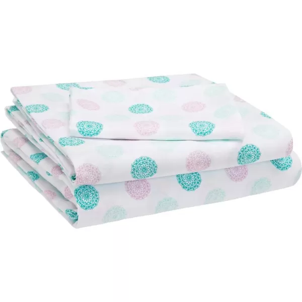 Jade Medallion Twin Sheet Set