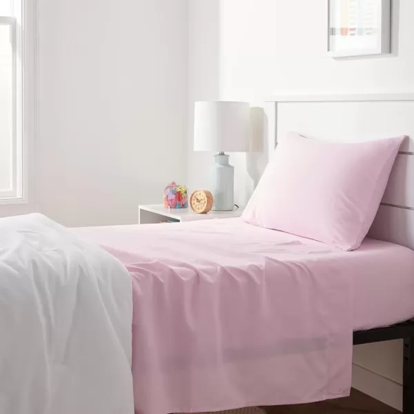 Light Pink Twin Sheet Set