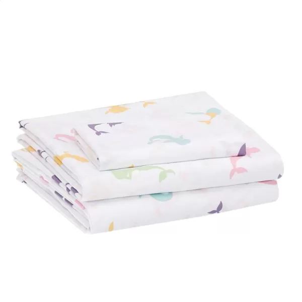 Mermaids Twin Sheet Set