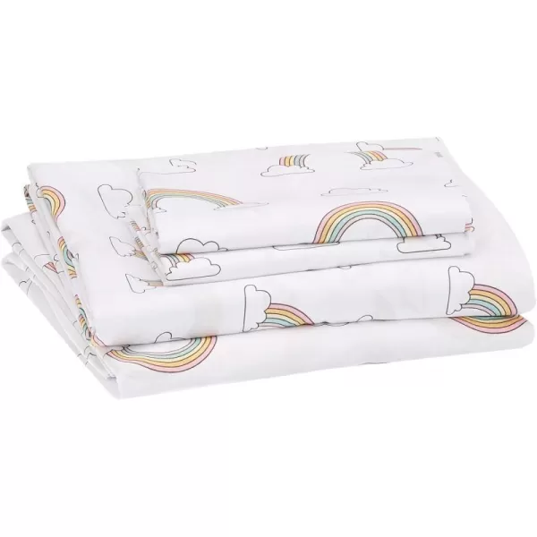 Rainbows & Clouds Full Sheet Set