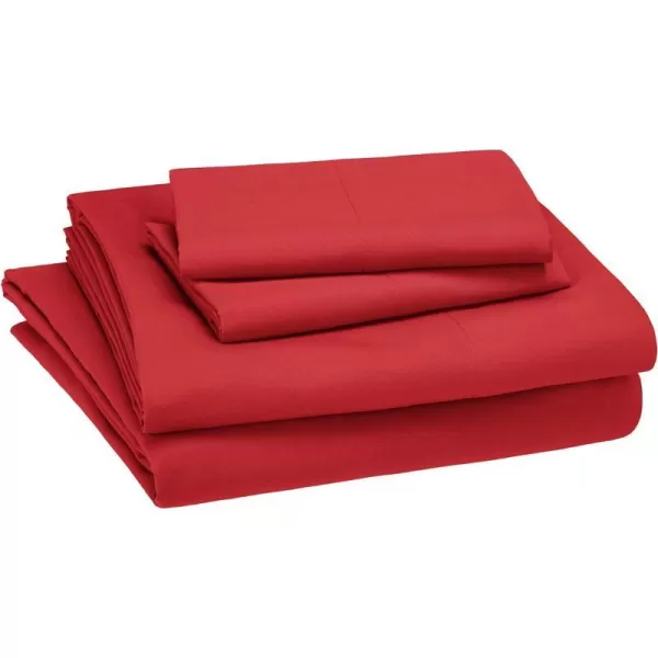 Red Full Sheet Set