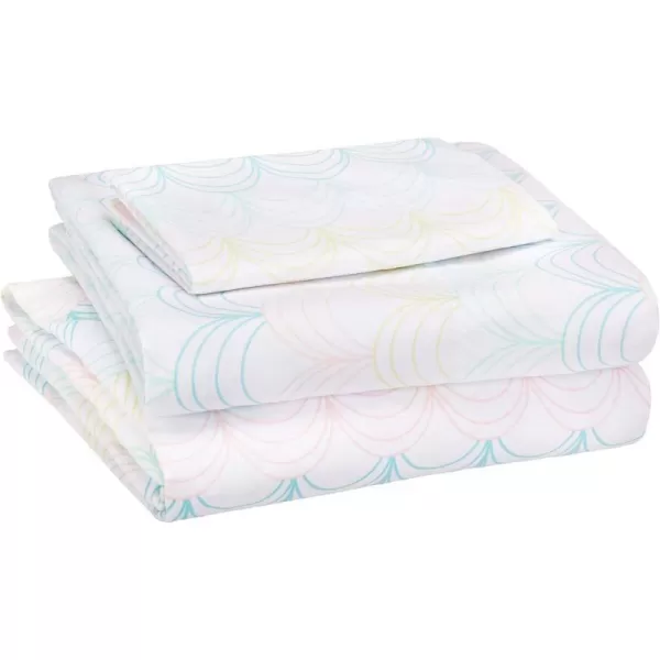 Scallop Twin Sheet Set