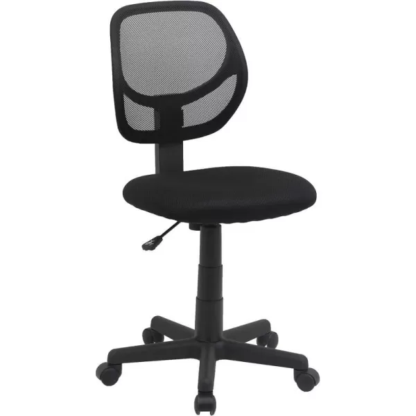 Amazon Basics LowBack Computer Task Office Desk Chair with Swivel Casters 2125D x 225W x 38H BlueBlack
