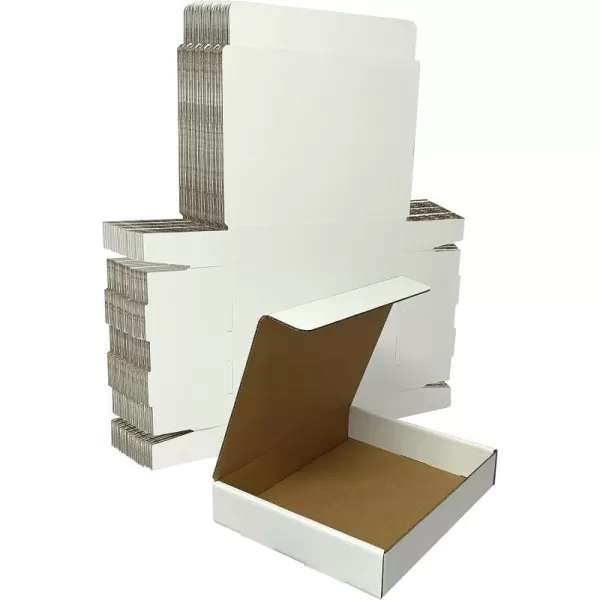 Amazon Basics Mailer Shipping Box  9x65x175 inch White 50 Pack11x875x2