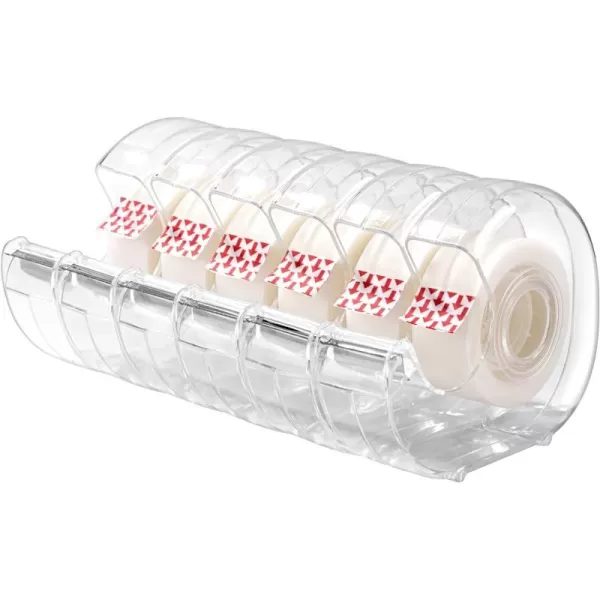 Amazon Basics Matte Finish Tape with Dispenser and Refills 34 x 18 yds 6 PackAmazon Basics Matte Finish Tape with Dispenser and Refills 34 x 18 yds 6 Pack
