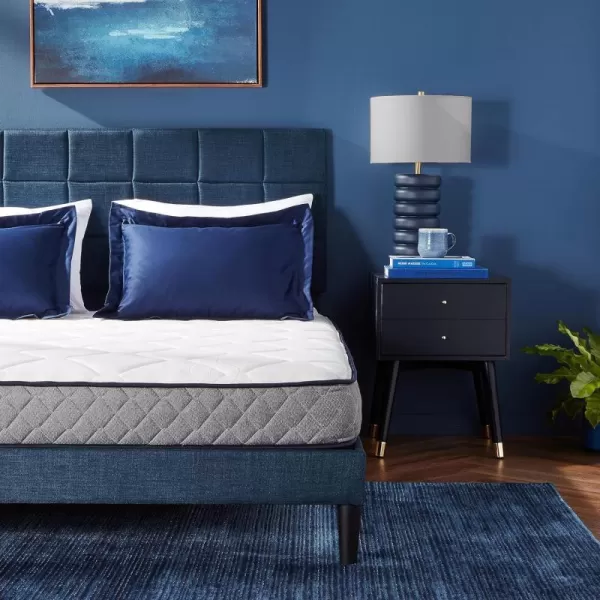 Amazon Basics Memory Foam Eurotop Mattress Medium Firm CertiPURUS Certified 9 Inches TwinQueen 7Inch