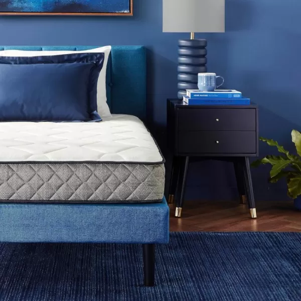 Amazon Basics Memory Foam Eurotop Mattress Medium Firm CertiPURUS Certified 9 Inches TwinTwin 7Inch