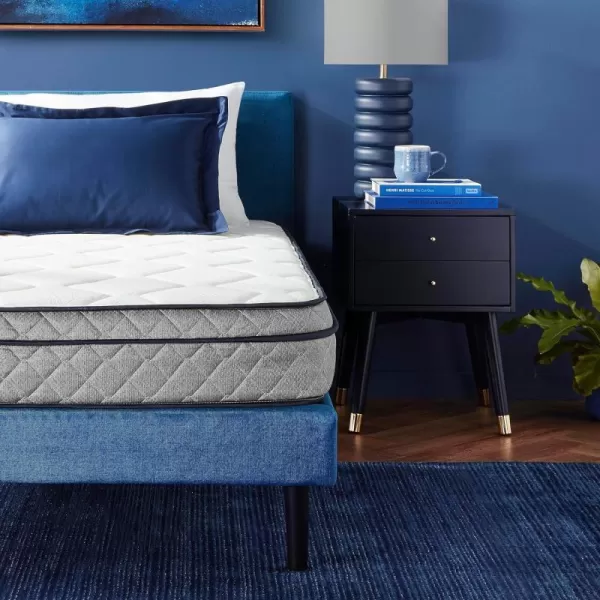 Amazon Basics Memory Foam Eurotop Mattress Medium Firm CertiPURUS Certified 9 Inches TwinTwin 9Inch