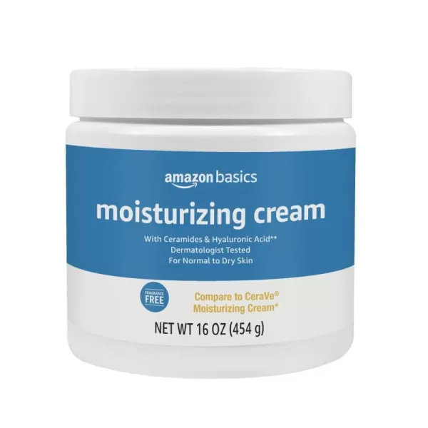 Amazon Basics Moisturizing Cream 16 Ounces 1Pack16 Ounce Pack of 1